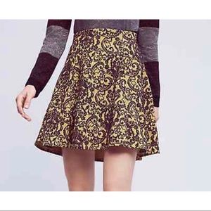 Anthropologie Maeve mini skirt
